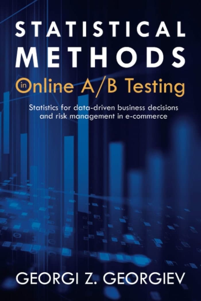 Cover of Statistical Methods in Online A/B Testing by Georgi Georgiev